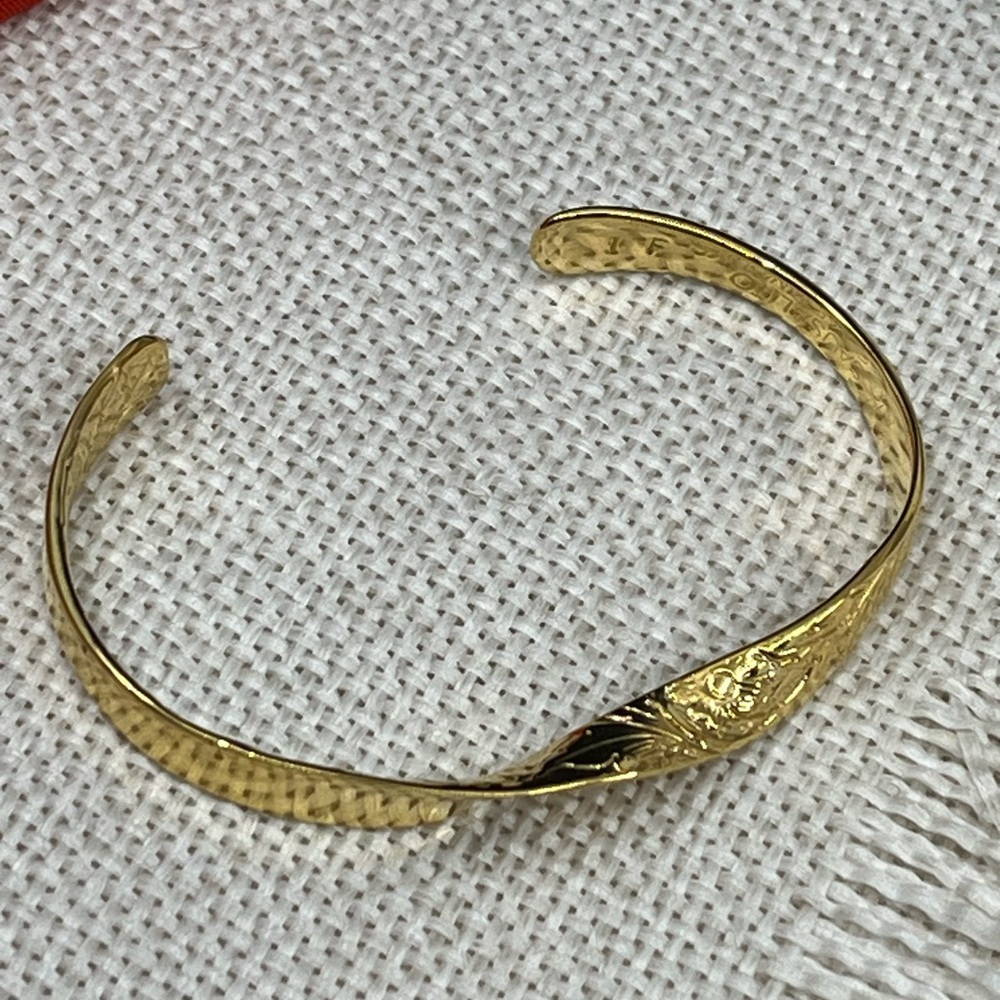 Vintage Sausalito Craftworks Mixed Metal Bracelet â Small Wrist Size - Picture 13 of 16